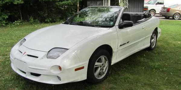 2000 PONTIAC SUNFIRE GT CONVERTIBLE