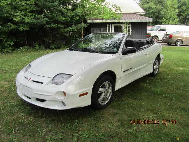 2000 PONTIAC SUNFIRE GT CONVERTIBLE

