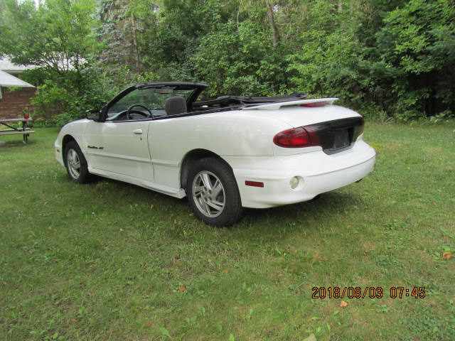 2000 PONTIAC SUNFIRE GT CONVERTIBLE

