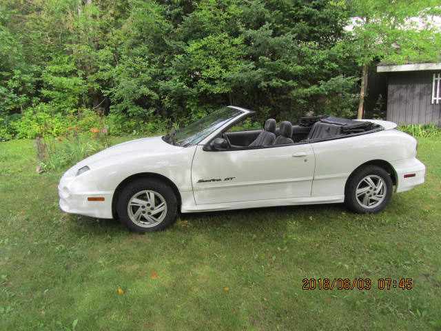 2000 PONTIAC SUNFIRE GT CONVERTIBLE
