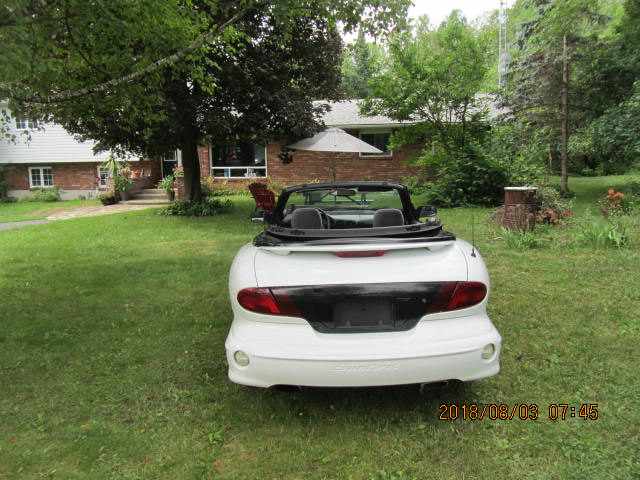 2000 PONTIAC SUNFIRE GT CONVERTIBLE

