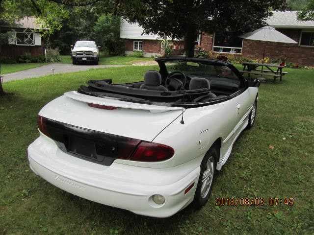 2000 PONTIAC SUNFIRE GT CONVERTIBLE
