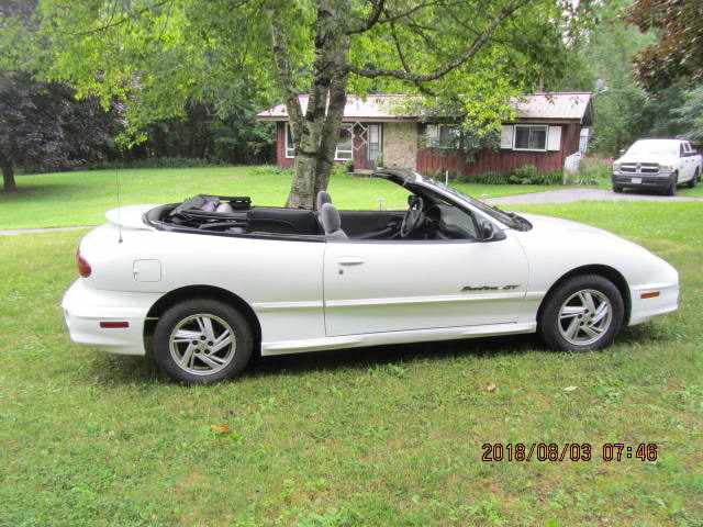 2000 PONTIAC SUNFIRE GT CONVERTIBLE
