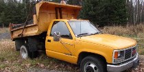1991 GMC SIERRA 35 SERIES, 1 TON DUMP