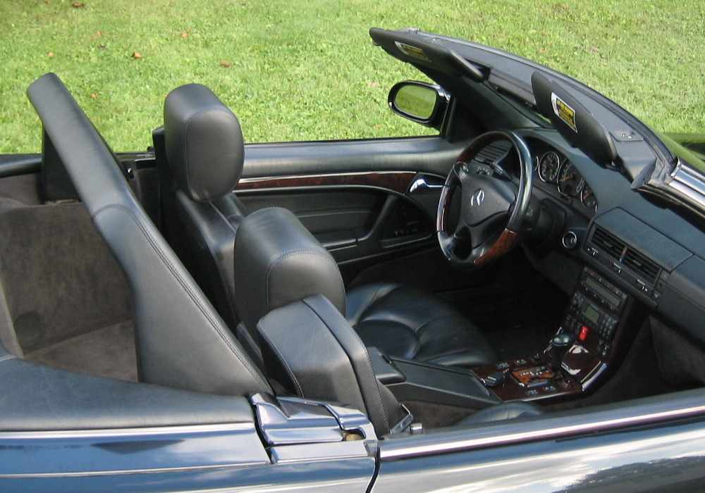 1999 MERCEDES-BENZ SL500 INTERIOR