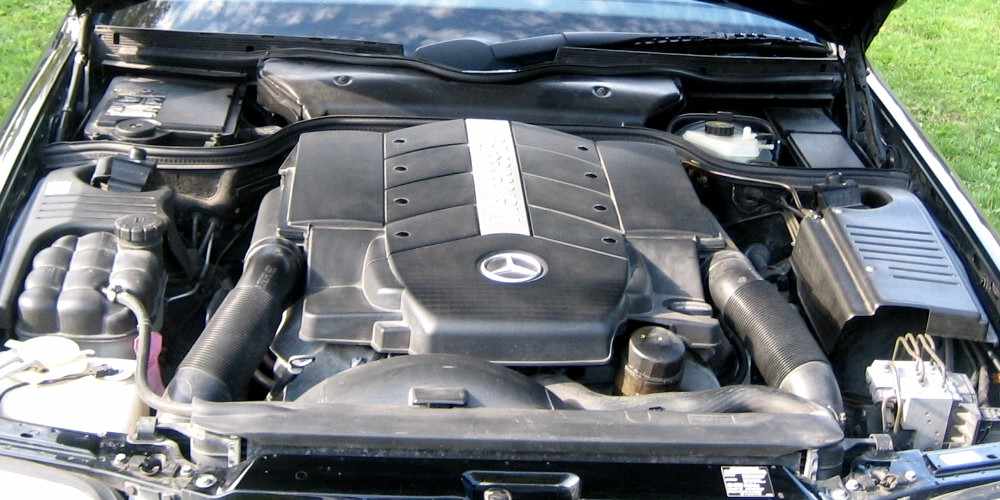 1999 MERCEDES-BENZ SL500 ENGINE