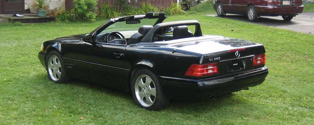 1999 MERCEDES-BENZ SL500 REAR