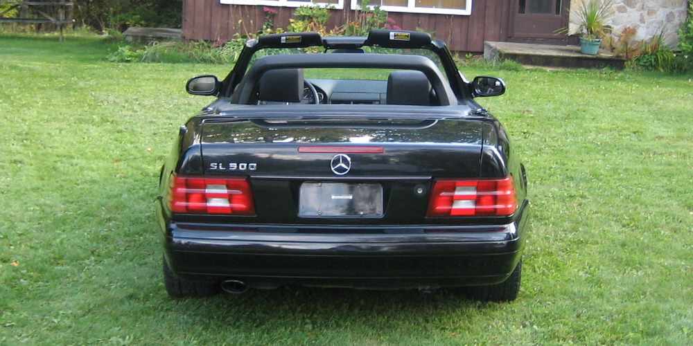 1999 MERCEDES-BENZ SL500 REAR